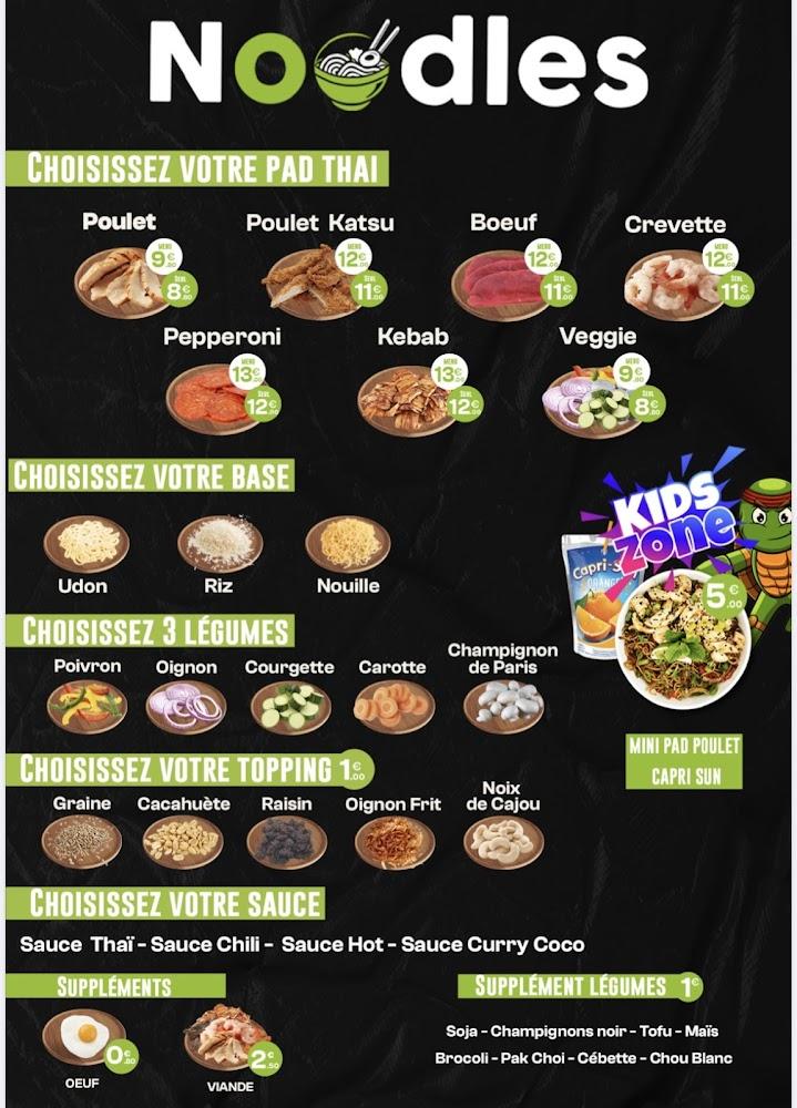 Noodles thaï - Menu Image 1